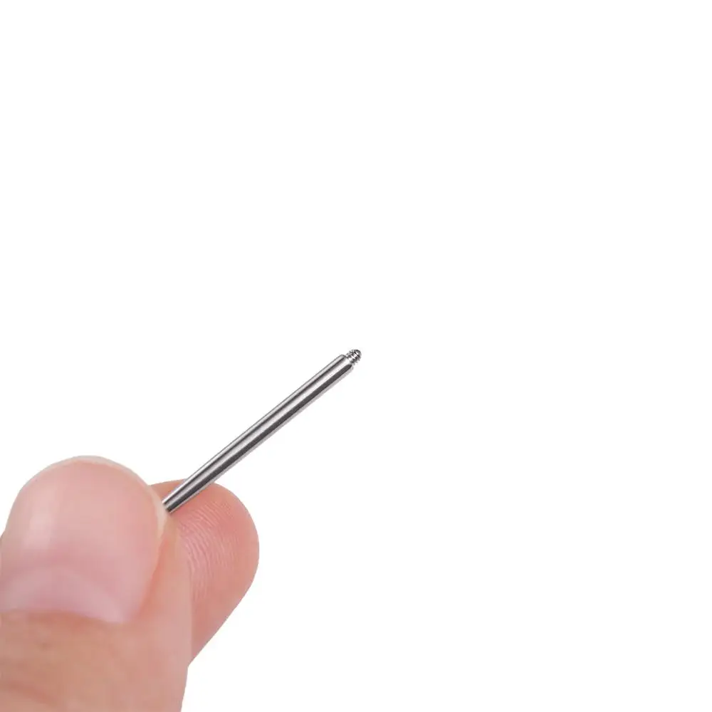 Perno di collegamento per puntura in acciaio inossidabile perno per orecchio perno per naso strumento per Piercing per il corpo strumento per Piercing dermico per Piercing all'ombelico