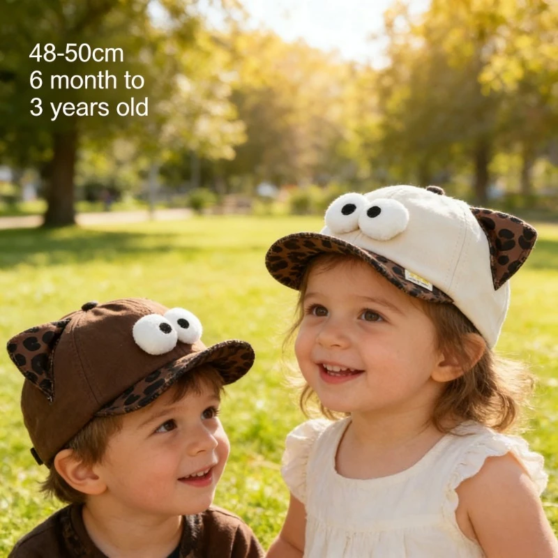 

Girls Cartoon Cute Duckbill Hat Baby Baseball Cap 48-50CM Boys Sun Protection Thin Spring Summer Infant Months Old Caps