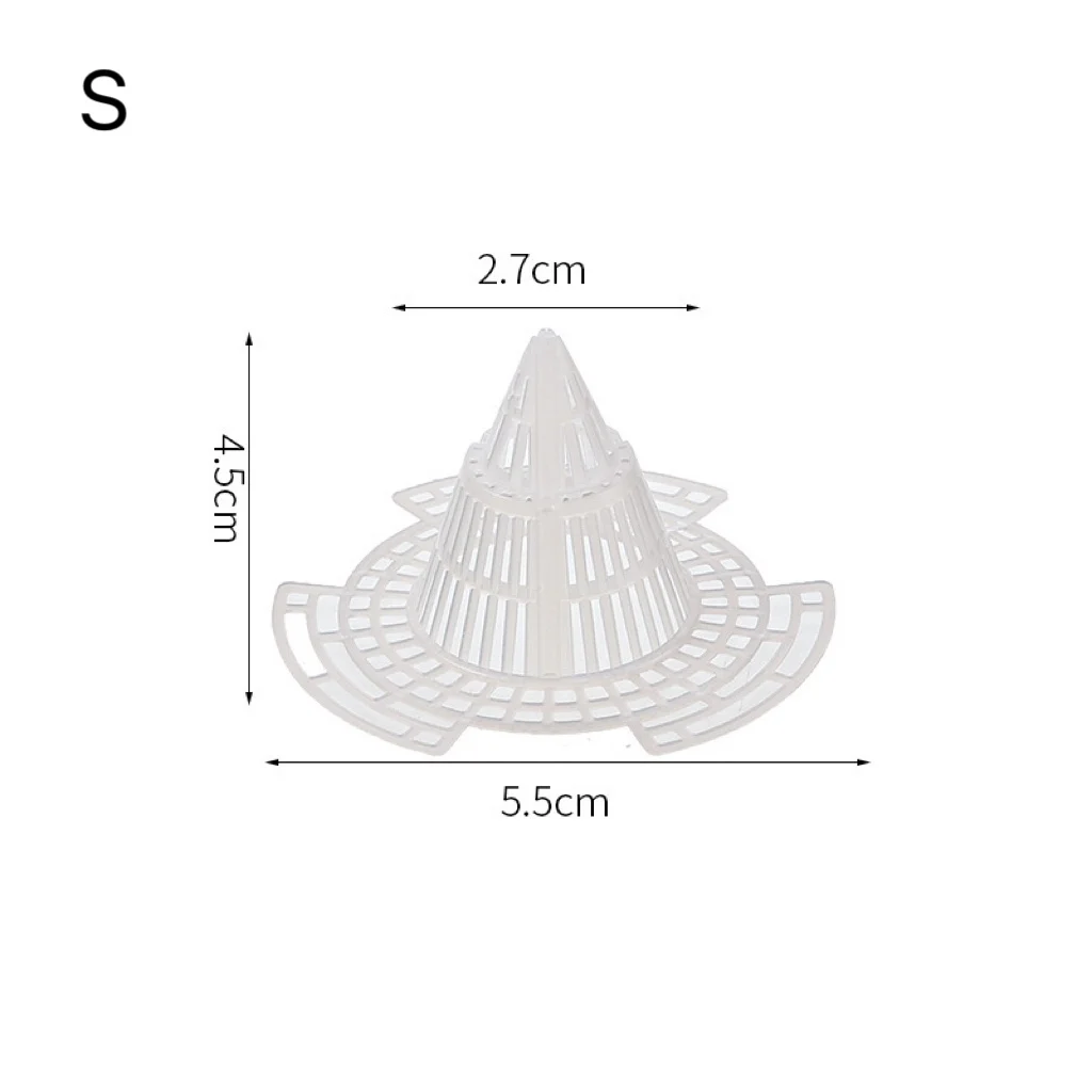10Pcs Flower Pot Bottom Mesh Gasket Fixed Wing Design Strong Toughness Improving Drainage Flower Mesh Gasket Garden Supplies