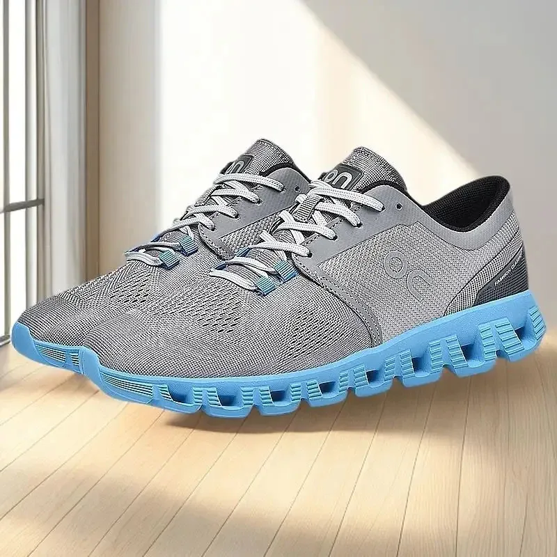 

Многофункциональная дышащая спортивная обувь. Мужские и женские стабильные тренировочные кроссовки с мягкой подошвой. Туфли на плоской подошве.