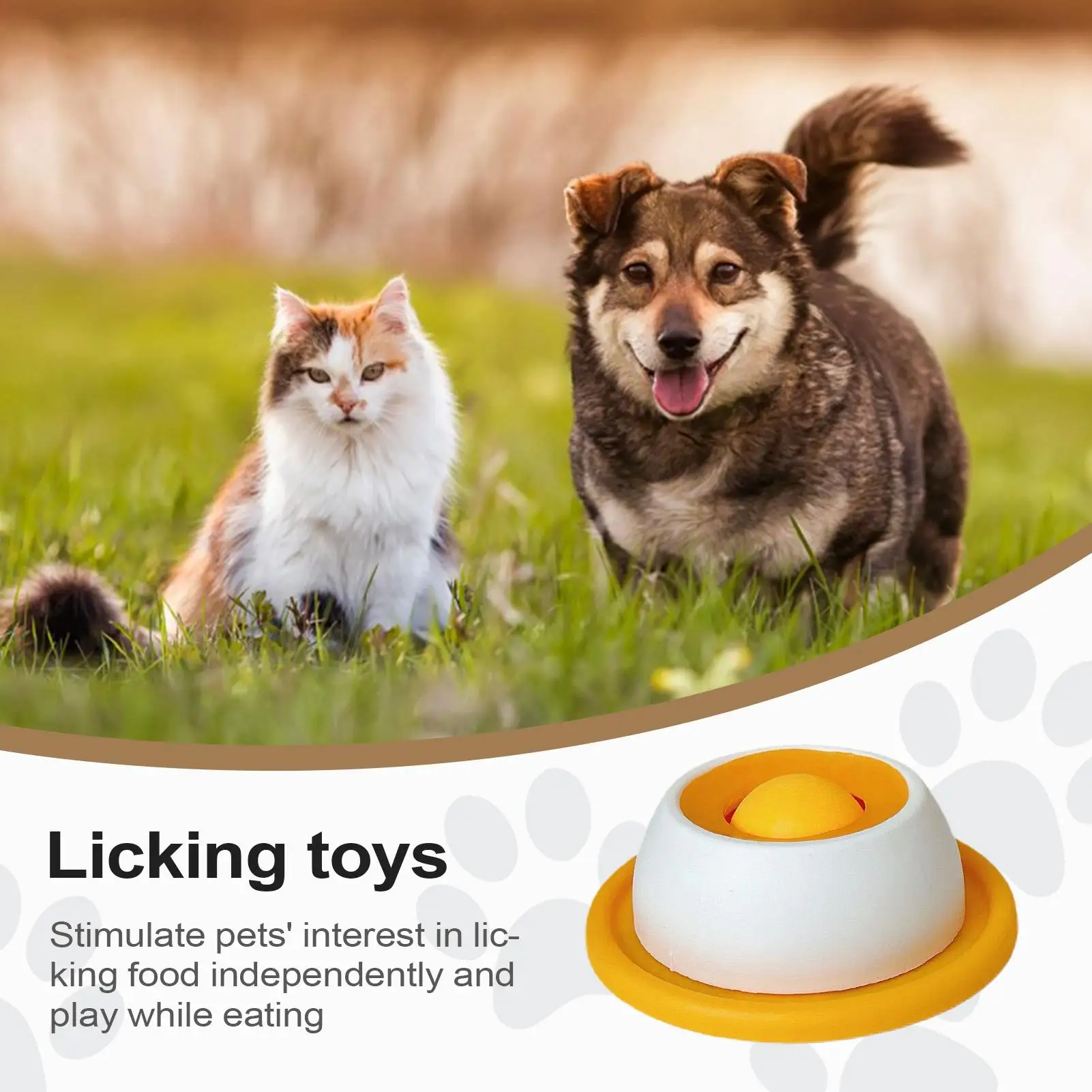 Interactive Dog Licking Mat Slow Feeder Treat Dispenser Toy for Puppy Training Boredom Relief Cat Enrichment Mental Stimulation