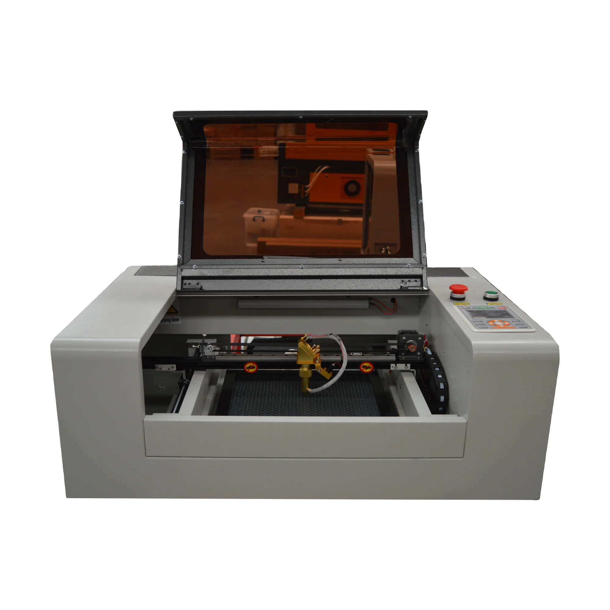 3D Photo Crystal CO2 Laser Engraving Cutting Machine for Wood MDF High Precision Water Cooled Professional CNC Controller