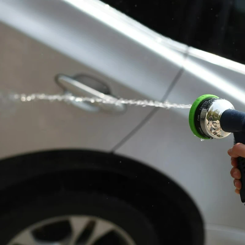 متعدد المطاط آلة غسل سيارات البخار لمسافات طويلة Waterjet البخاخ الضباب النفاثة حديقة خرطوم ضباب رذاذ الماء الفوهات