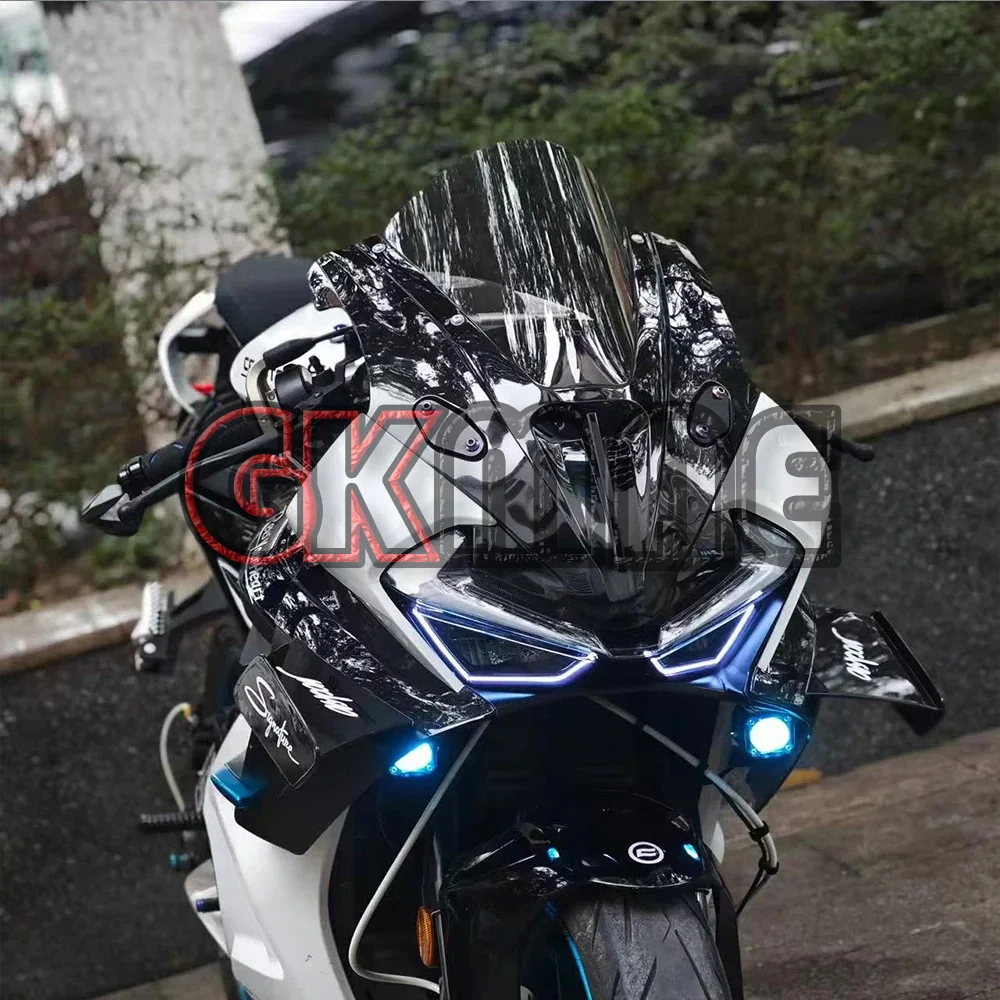 For CFMOTO 675SR 675SR-R 675SRR 675 SR Motorcycle Accessory Windshield Competitive Retrofit New High Split Front Windshield