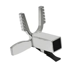 Alloy Button Square Tube Slingshot Head Long Slingshot Custom Accessories DIY Slingshot Parts Large Sling Special Accessories
