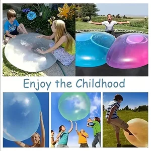 Descompresión Bola de burbujas de agua de globo inflable súper grande, bola elástica gigante inflable TPR Interactive Natmimming Pool juguete 10 mejores balon de ventas inflables - №5