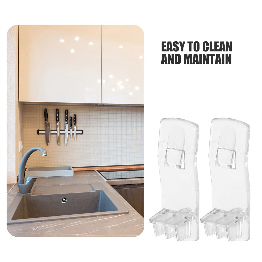 30 szt. Przezroczystych plastikowych wsporników półek z blokadą do szafek kuchennych, regałów, narożników, klipsy do przechowywania, samozaciskowe