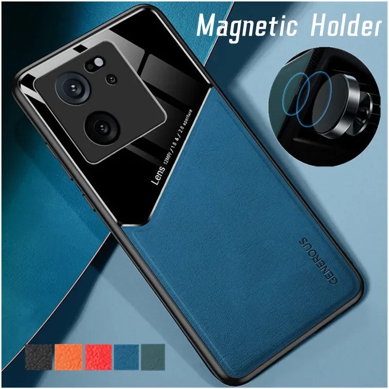 Shockproof Case for Xiaomi 14 14T 13T Pro 13 12T 12 11 11T 10T Lite Protective Cover With Car Magnetic Holder Phone Coque Fundas