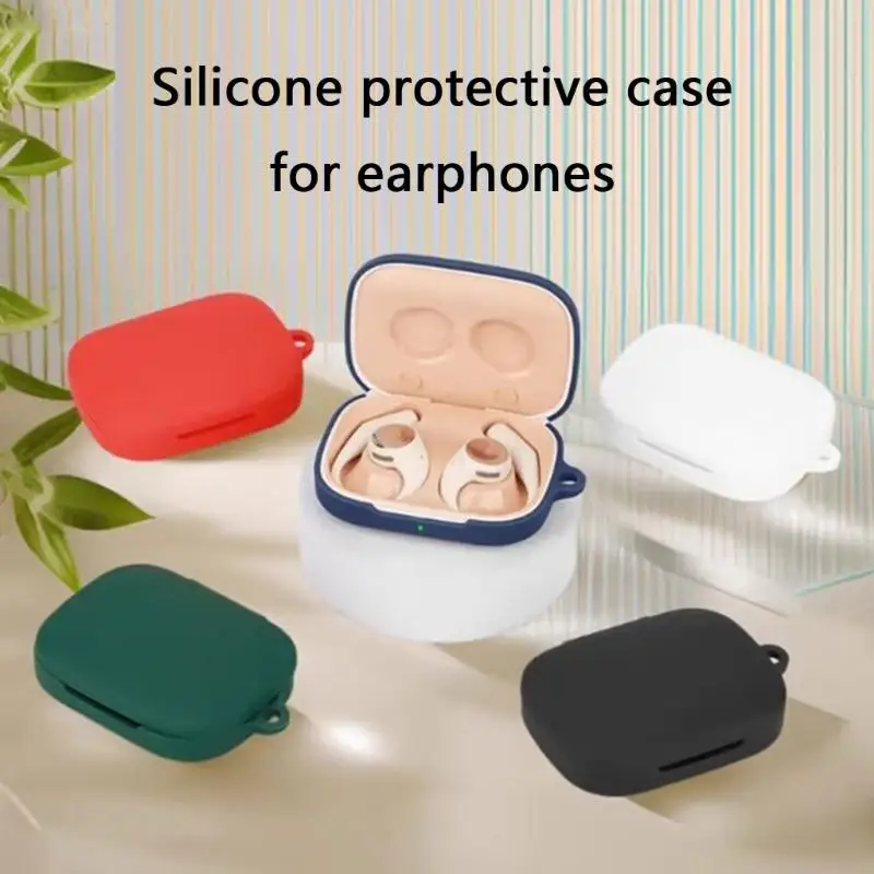

Protective Case For HONOR Earbuds Open Wireless Earbuds Silicone Case Anti-scratch Anti-drop Protector Cover
