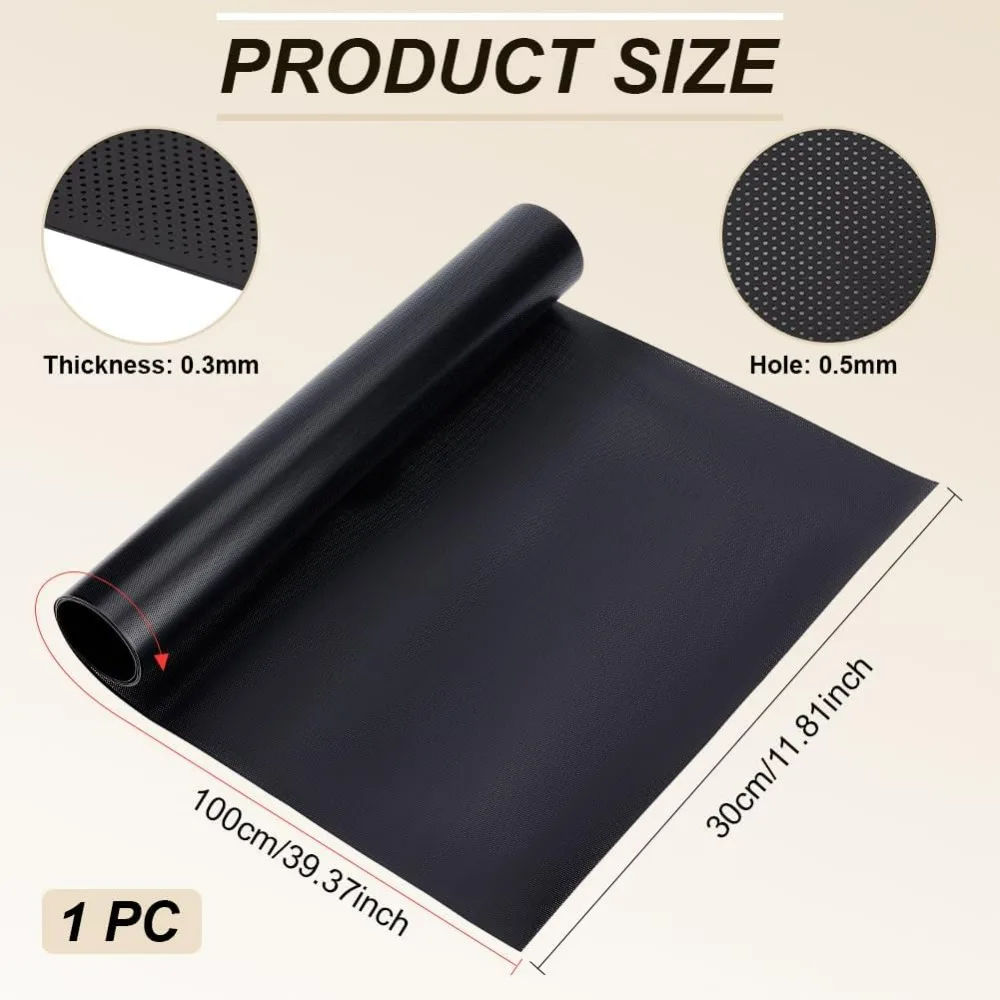 Custom Fursuit Eye Mesh 39x11.8inch Black PVC Net 0.3mm Thick Waterproof Printable Mesh for Furries Cosplay Props making kit image 2