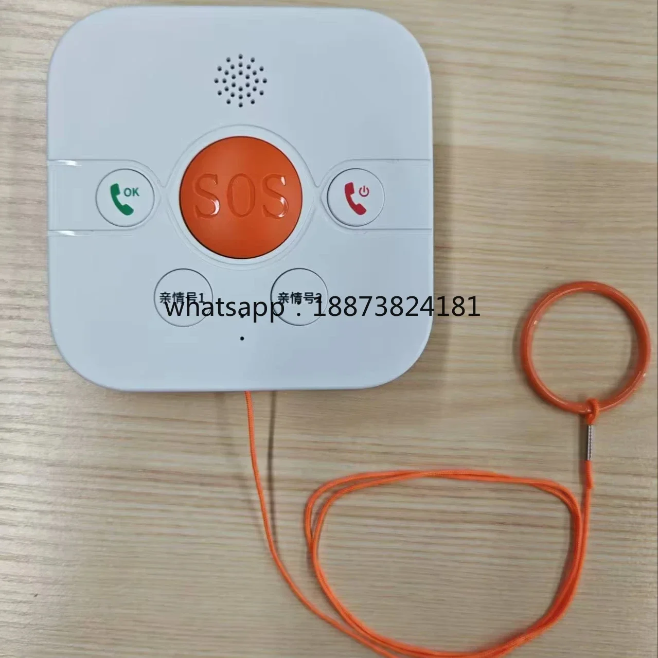 4G LTE Home Elderly Emergency Panic Intercom Button fast shipping