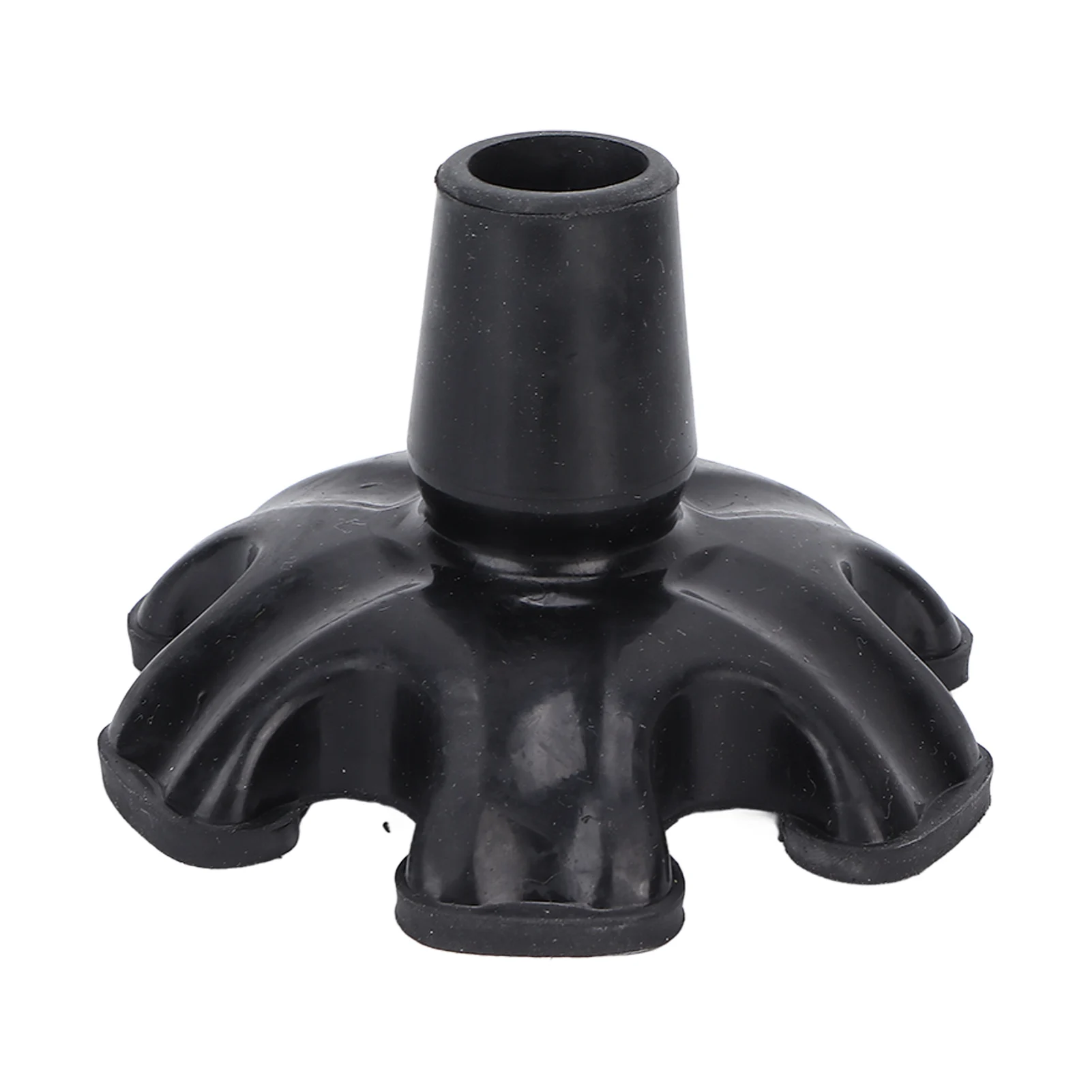 Crutches Accessories Walking Cane Tip Silicone 6 Pillar Design Strong Stability Prevent Slipping 22mm Walking Sticks Foot Pad