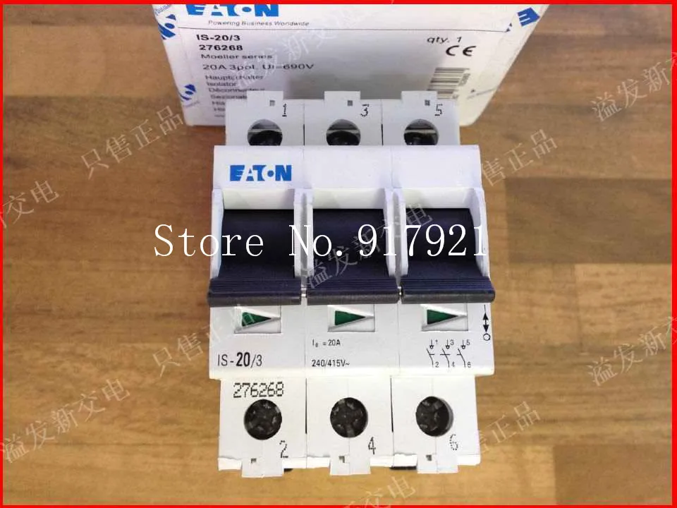 [ZOB] - - IS-20/3 3P20A import switch load switch disconnector safety switch  --2PCS/LOT