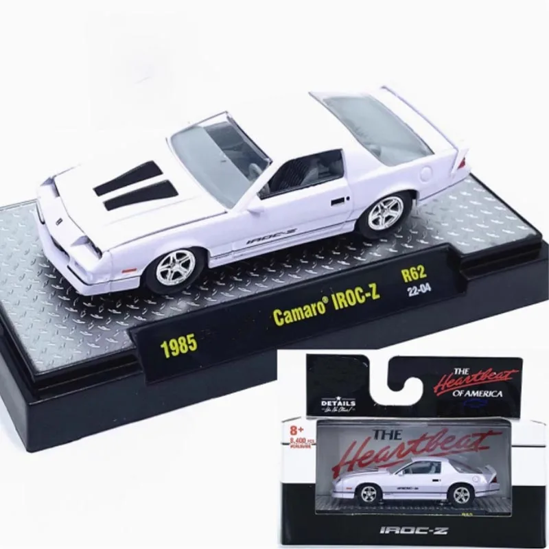 

Diecast Original 1:64 Scale 1985 Camaro IROC-Z Simulation Alloy Car Model Static Display Collectible Gift Decoration Souvenir