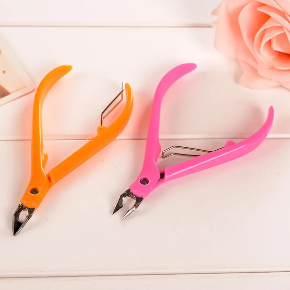 1Pcs Women Stainless Steel Cuticle Nipper Professional Remover Scissors Finger Care Manicure Nail Clipper Dead Skin Tools