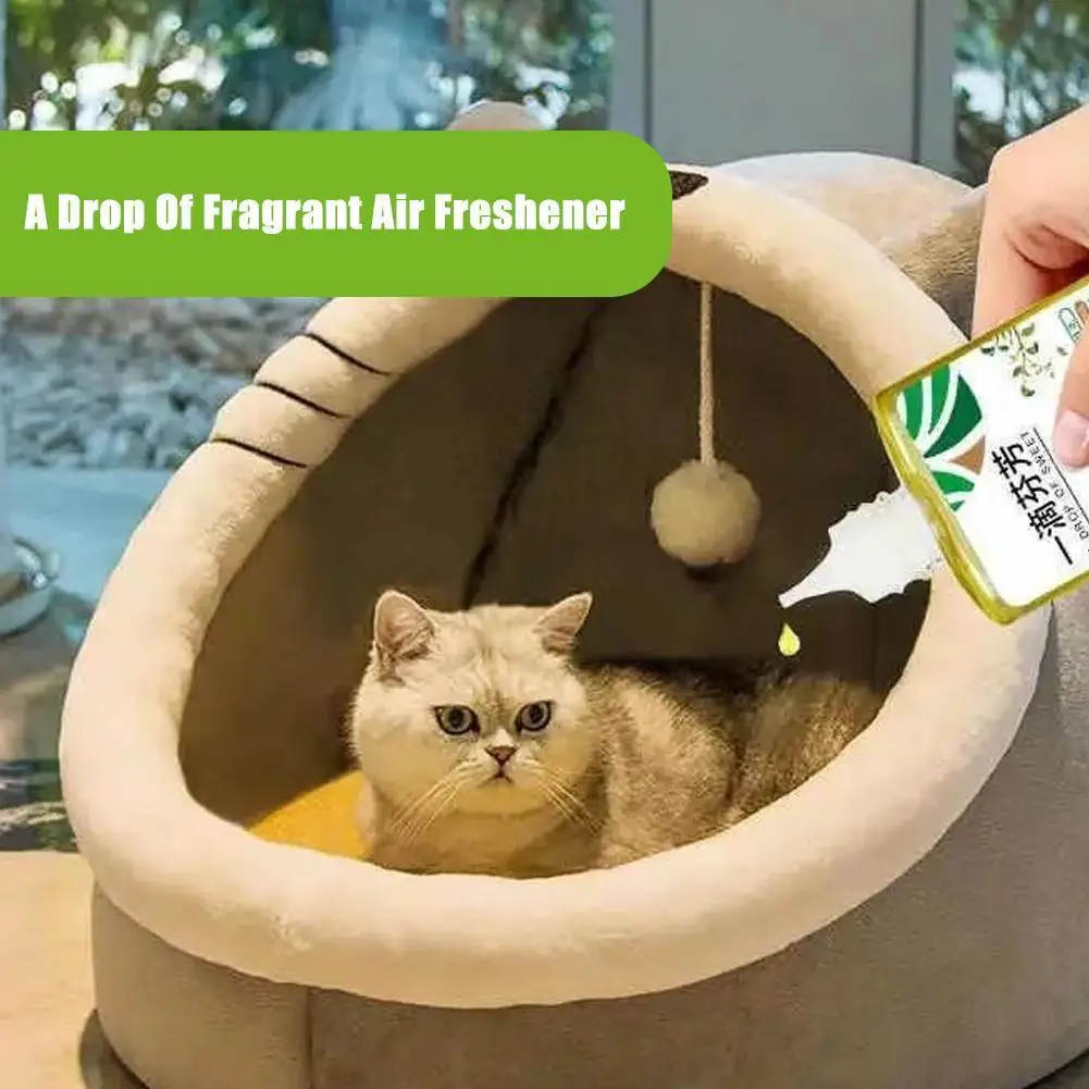 50ML A Drop Of Sweet Deodorant Liquid Long-lasting Fresh Air Odor Remover For Toilet Home Bathroom Osmanthus Lavender Deodorizer