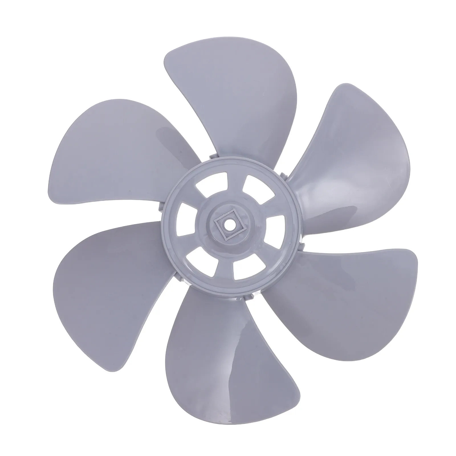 Ersatzflügel für Deckenventilatoren, 6 Flügel mit Mutternabdeckung aus Kunststoff für 12-Zoll-Stand-/Tisch-/Deckenventilatoren