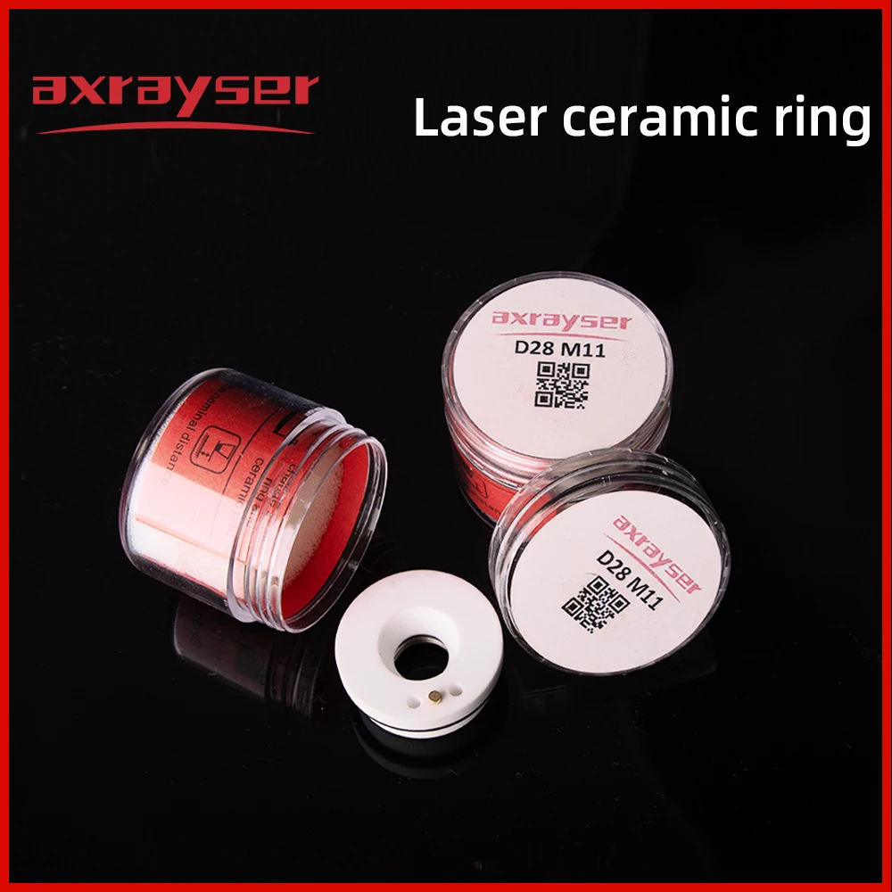 

Axrayser Fiber Laser Ceramic Body Nozzles Holder D28 D32 for Precitec Raytools WSX TONY Laser Cutting Machine