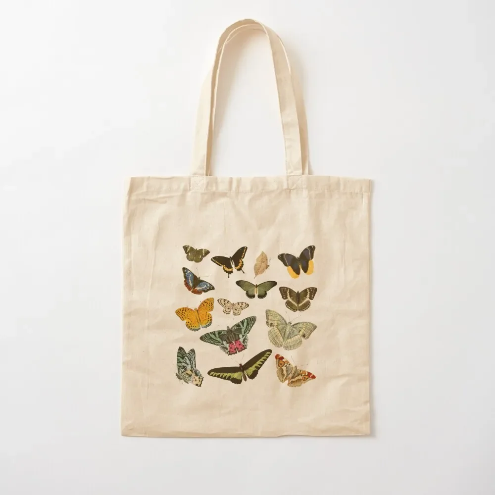 

Colorful Bunch of Butterflies Illustration Tote Bag Women bags eco pack Bag