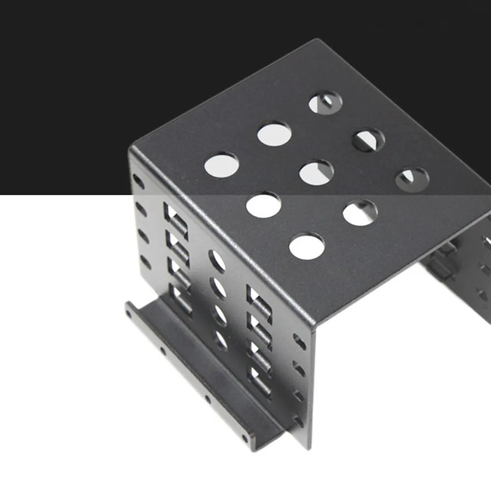 อลูมิเนียม4เบย์2.5อะแดปเตอร์ HDD SSD ถึง3.5นิ้วอะแดปเตอร์,2.5ในฟล็อปปี้ดิสก์ไดรฟ์ติดตั้ง Converter ชุด