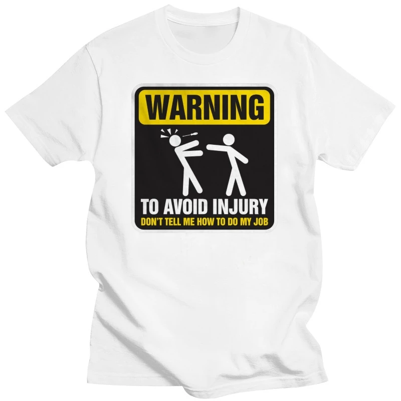 Warning To Avoid Injury Mens Funny Electrician T Shirt - Gift for Him Dad