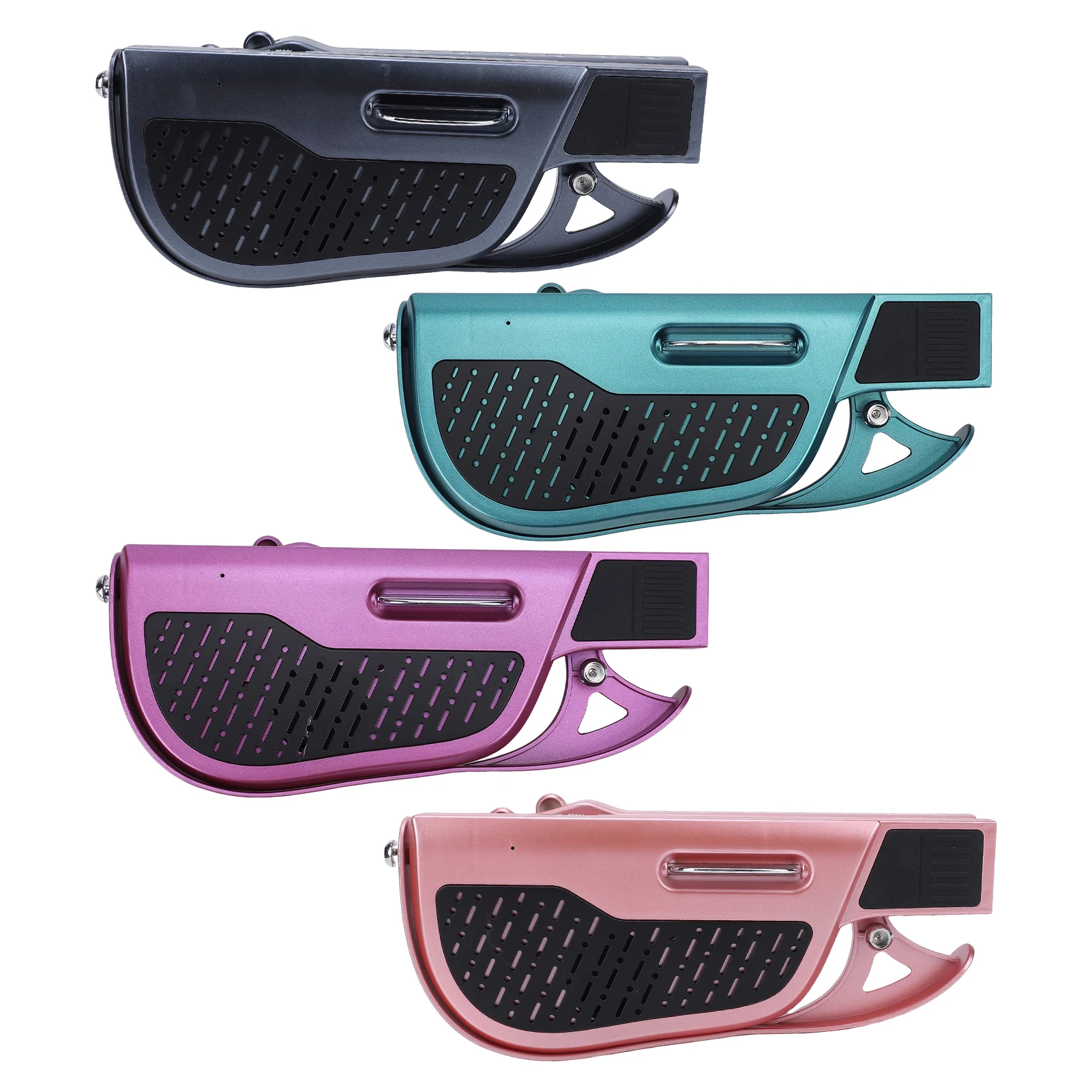 Gitar Elektrik Pintar Portabel Lipat Tanpa Senar dengan 7 Tombol Nada Ringan Dapat Diisi Ulang Gitar Otomatis Kecil