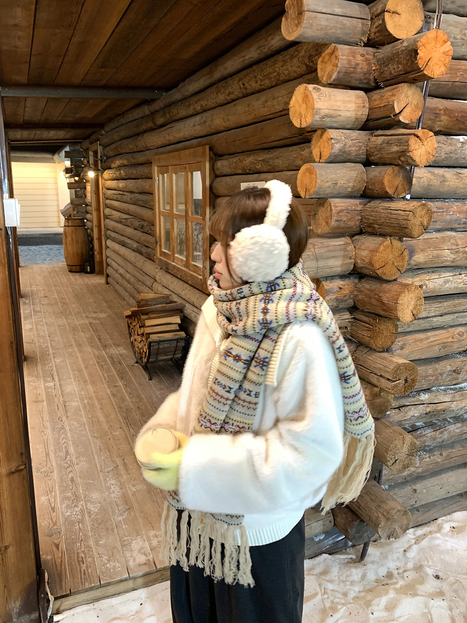 

Pepe Home Sweet Sle Soft Plu Women's Outerwear Autumn Winter Loose Slimming Open Cardigan Long Sve Warm Coat