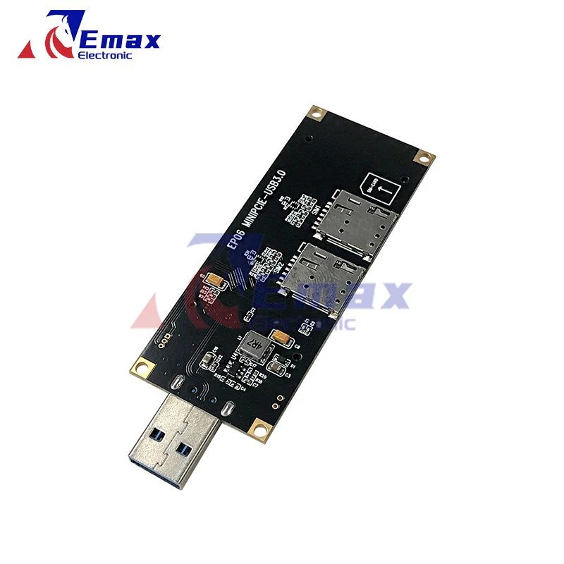 Imagem -06 - Adaptador de Pcie para Usb3.0 com Entrada para Cartão Sim Duplo para Dirigir Mc7430 Mc7455 Mc7421 Mc7430 Mc7411