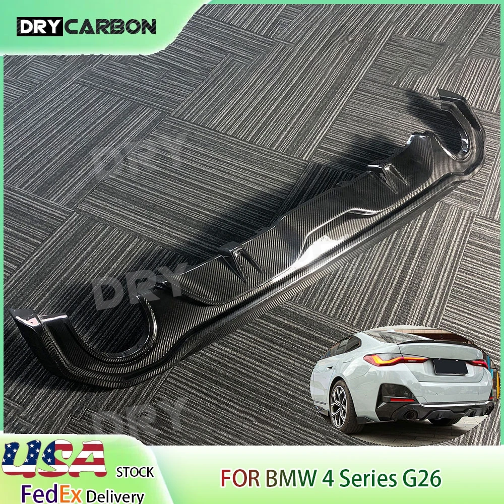 

Задний бампер из сухого углеродного волокна, диффузор, спойлер, аксессуары для BMW 4 серии G26 M Sport Sedan 2020+
