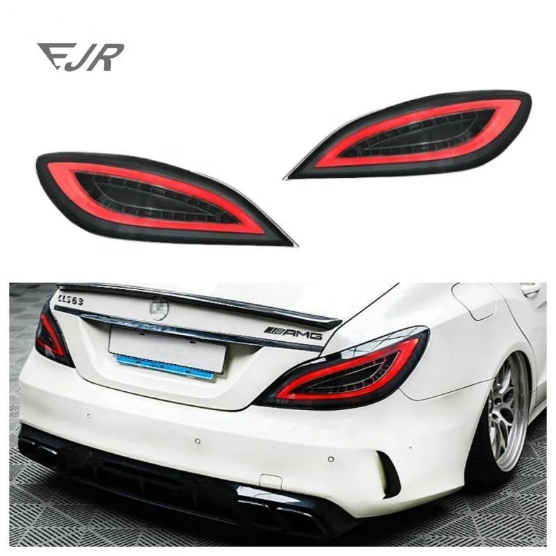 

New Red Lens LED Taillights for Mercedes-Benz W218 CLS260C CLS320 2012-2017 Models