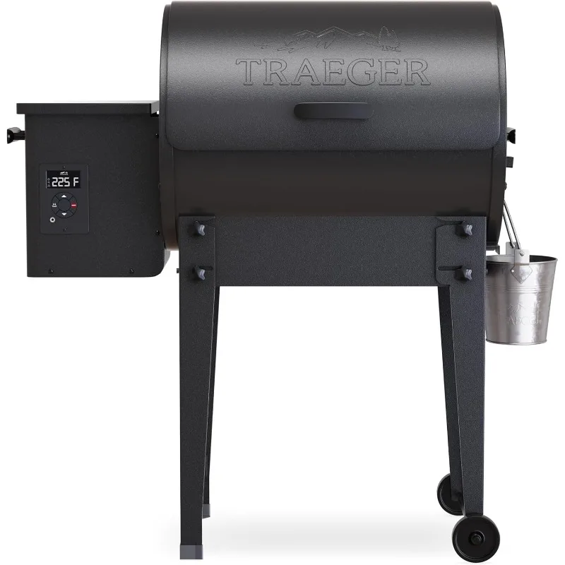 Grills TFB30KLF Tailgater 20 Portable Electric Wood Pellet Grill and Smoker – Foldable Legs, 6-in-1 Versatility, 300 sq.