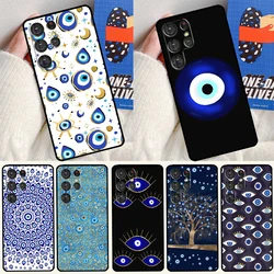 Evil Eye Phone Case For Samsung Galaxy S23 S22 Ultra Note 20 Note 10 S8 S9 S10 Plus S20 FE S21 Ultra