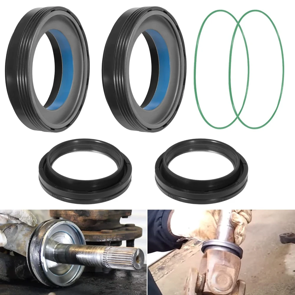 

For Ford Super Duty F350 F250 Dana 50 60 Front Inner Knuckle Seal Dust Seal Kit 50491 50381 41784-2-T47C