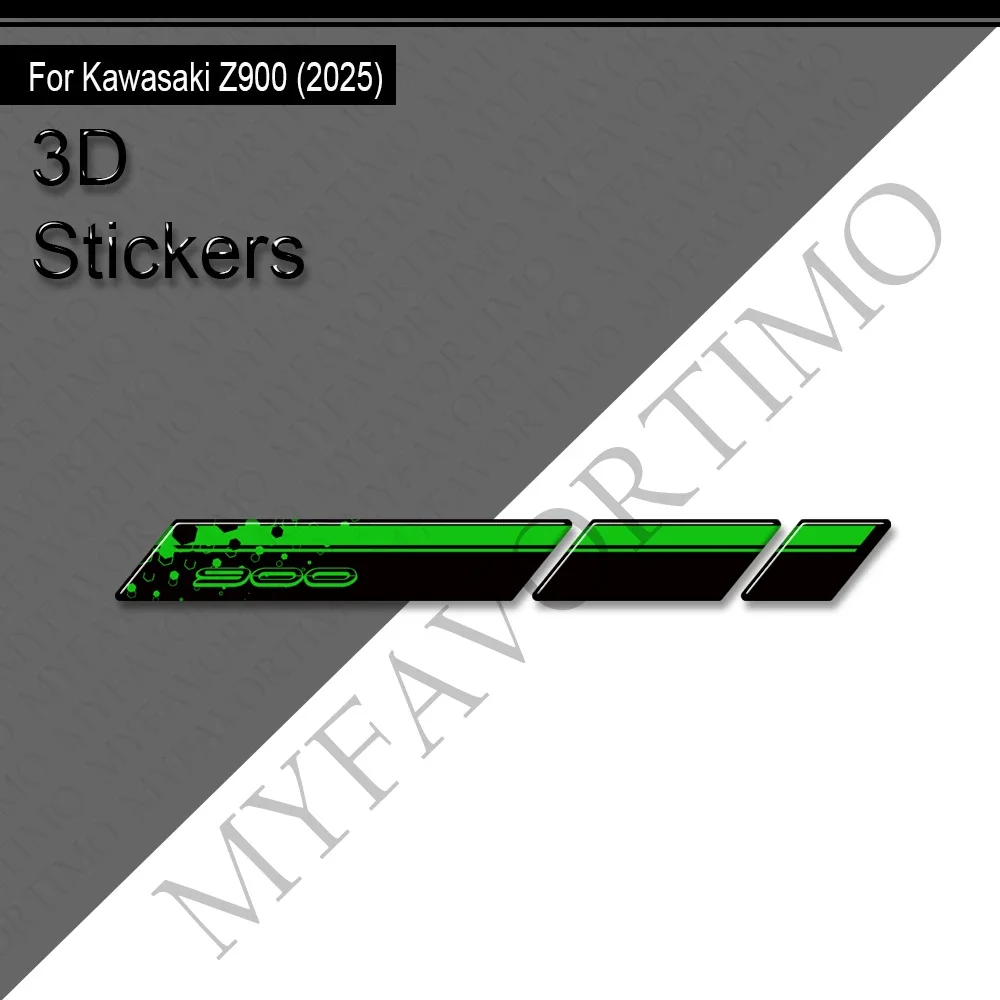 Voor Kawasaki Z900 Z900SE Motorfiets Tank Pad Gas Stookolie Cap Protector Kit Kuip Spatbord Covers Stickers Decals 2025 2026