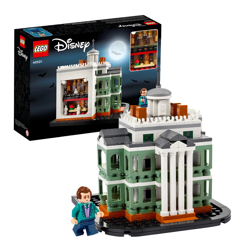 

LEGO Building Toy 40521 Mini Disney Ghost Mansion Desktop Decoration Pendant Building Blocks Boys and Girls Gift