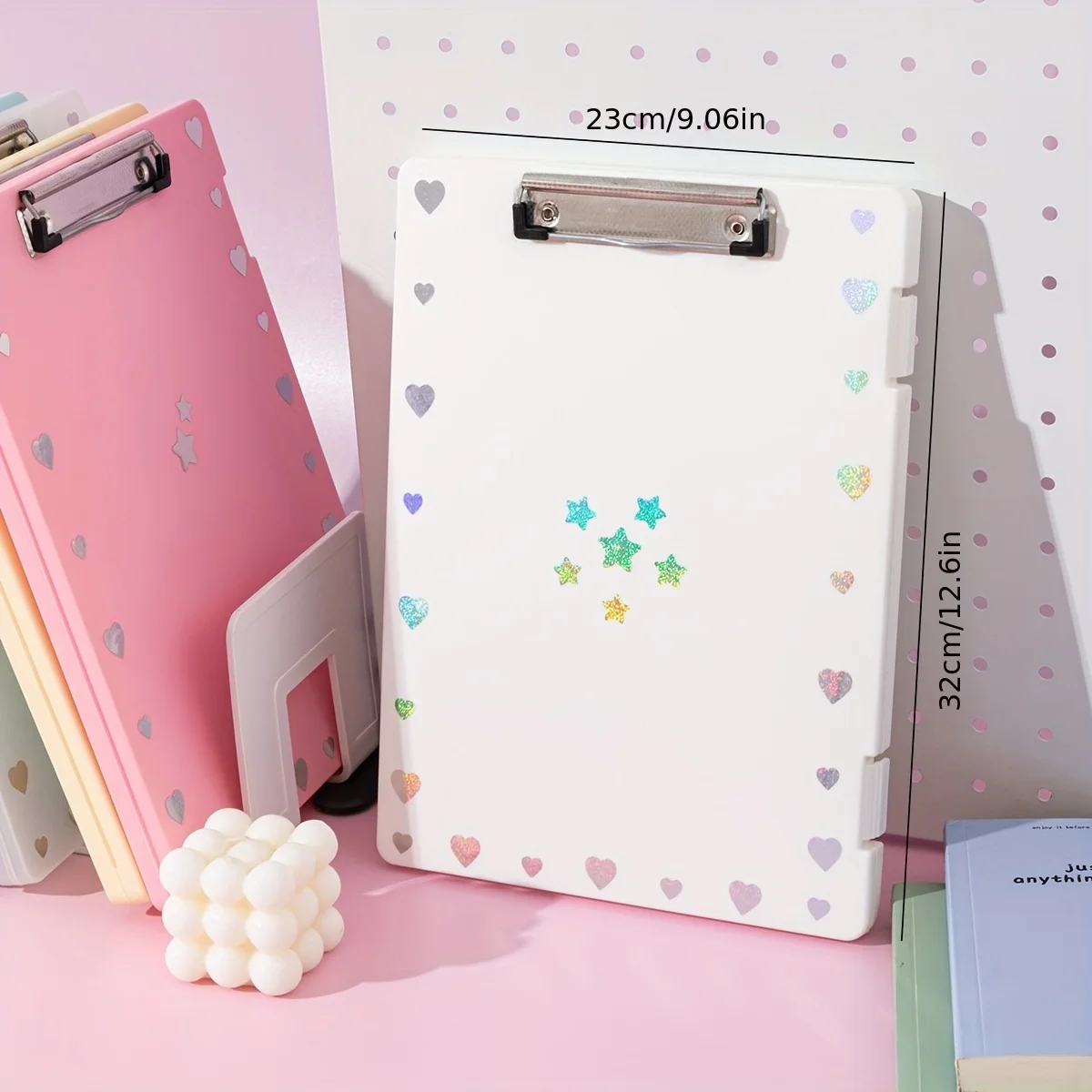 صندوق منظم مجلد الملفات مقاس A4 - مادة PP متينة، سعة كبيرة لامتحانات الطلاب، وسادات الكتابة، أوراق الاختبار، والملصقات