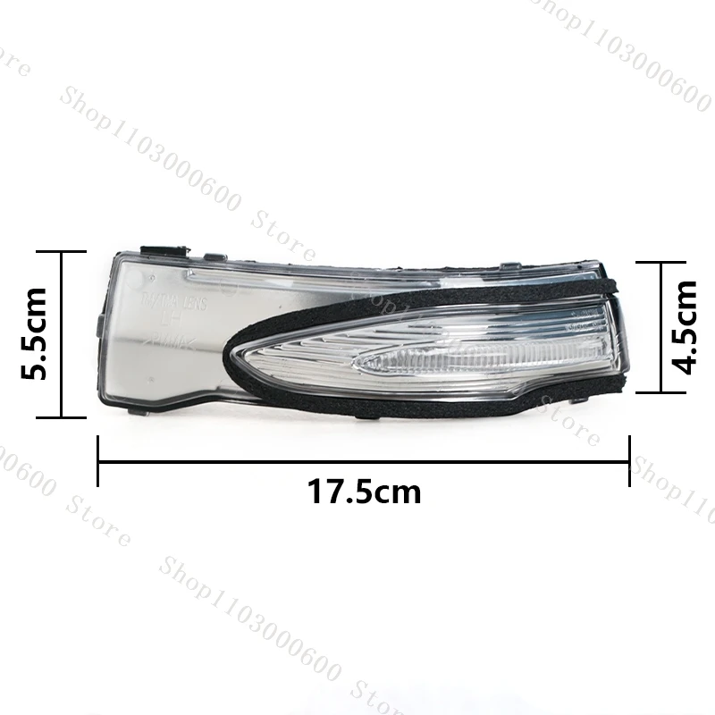 For Hyundai SantaFe Santa Fe 2019 2020 Car Exterior Rearview Side Mirror Turn Signal Light Lamp 87614S1040 87624S1040