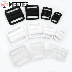 10/20Sets 10/15/20/25mm Plastic Buckle for Bra Bikini Underwear Resin Front Closure Clasp Snap Button DIY Sewing Accessories