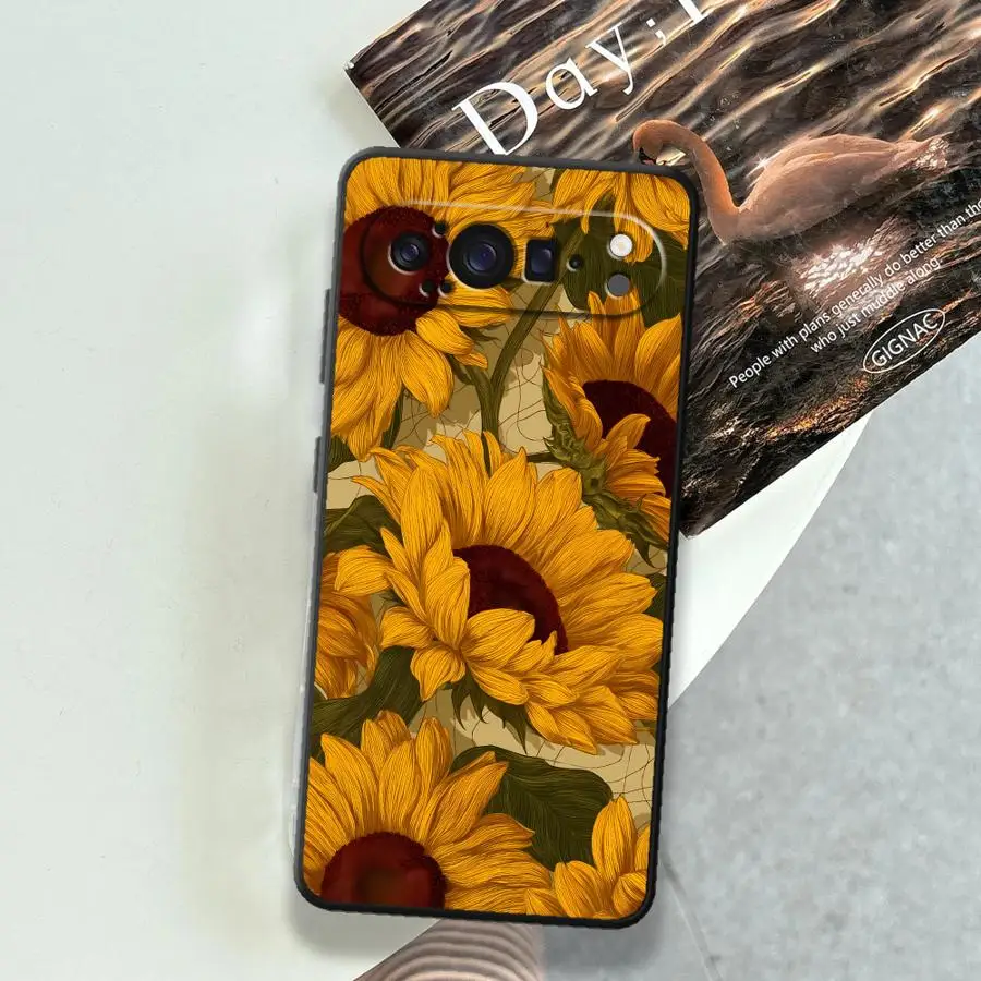 Sunflower Sea Funda Phone Cover Case for Google Pixel 10A 8a 6 7 8 Pro 6a 7a 9a 10 9 Pro XL view 4