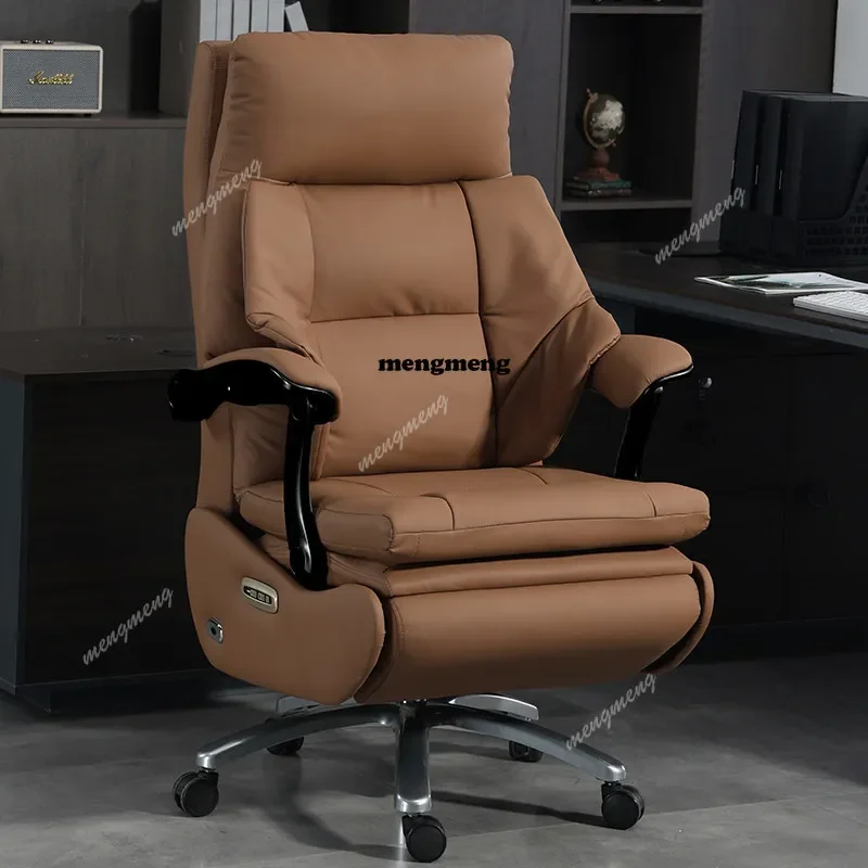 

Бесплатная доставка: Кожаное офисное кресло класса люкс с электроприводом, вентиляцией и функцией откидывания спинки для дома и офиса