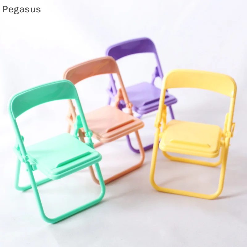 Mini Chair Dollhouse Chair Plastic Armchair Folding Chair Simulation niture