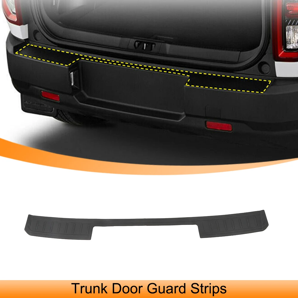 

Rear Bumper Guard Car Trunk Door Guard Strips Plate Protector Cover for Ford Bronco Sport 2021-2023 2024 Exterior Accessories