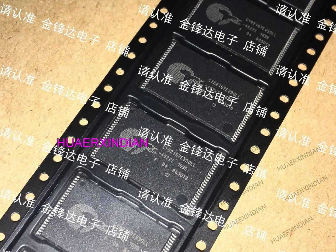 

10PCS New CY62167EV30LL-45ZXI / CY62167DV30LL-55ZXI