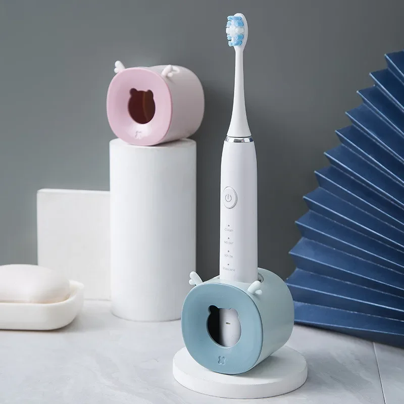 

Electric Toothbrush Holder Wall Type Toothbrush Cup Toilet Wall Type Toothbrush Free Punching Storage Cartoon Shelf