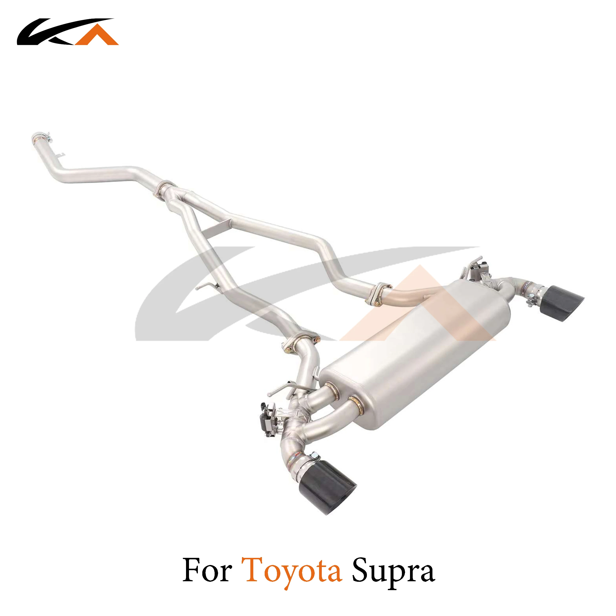 

KA Tuning exhaust system stainless catback for Toyota Supra A90 B58 3.0T rear section performance parts muffler valve