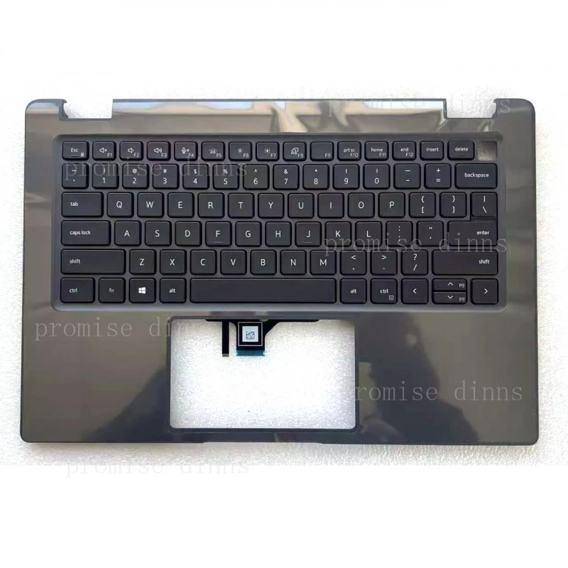 

M New Palmrest Upper Case US Backlit Keyboard For Dell Latitude 3440 E3440 0R2DCD