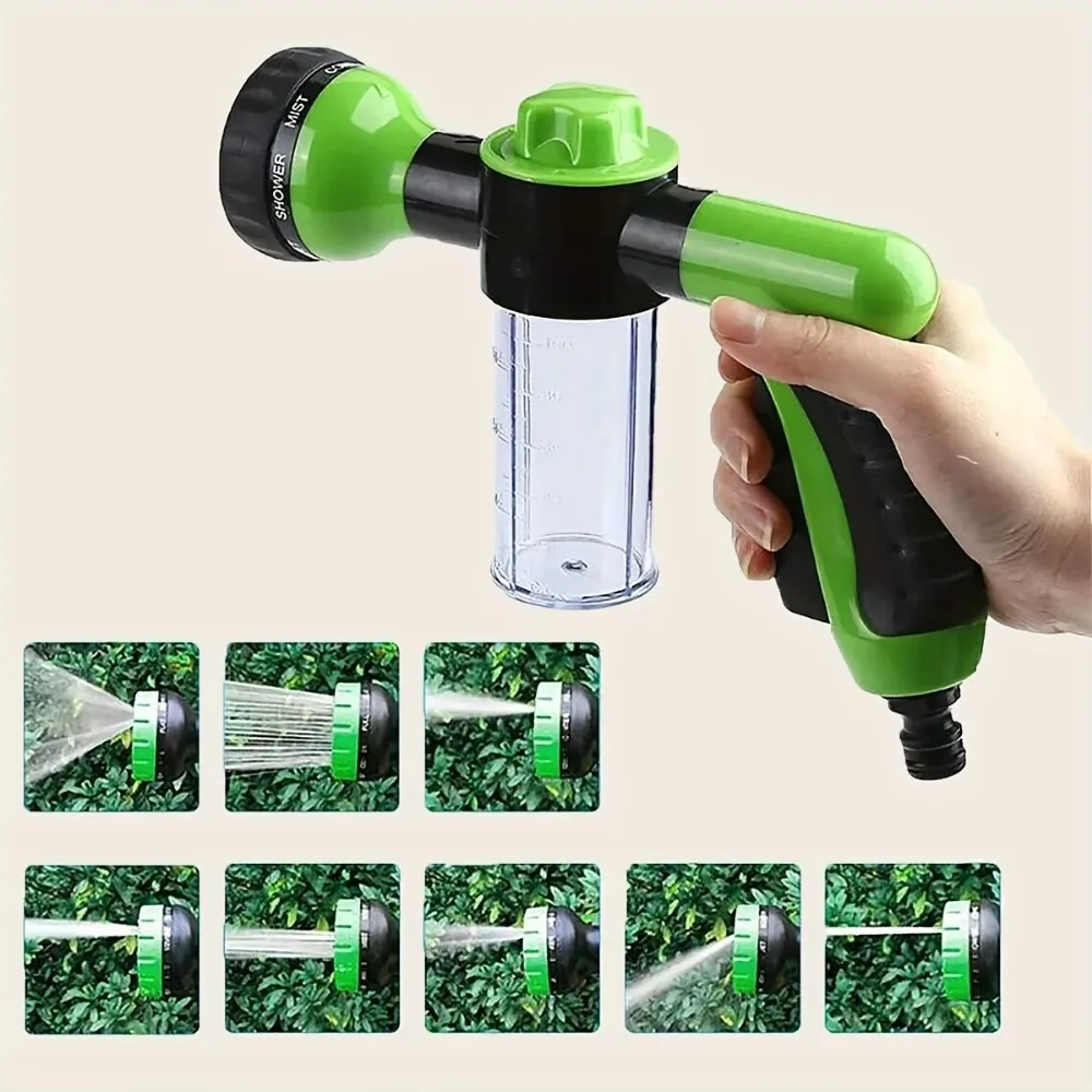 Pet Dog Shower Sprayer Adjustable High-pressure Sprayer Nozzle Hose Dog Shower Gun Wash Garden Animal Horse Car Cleaning Tool