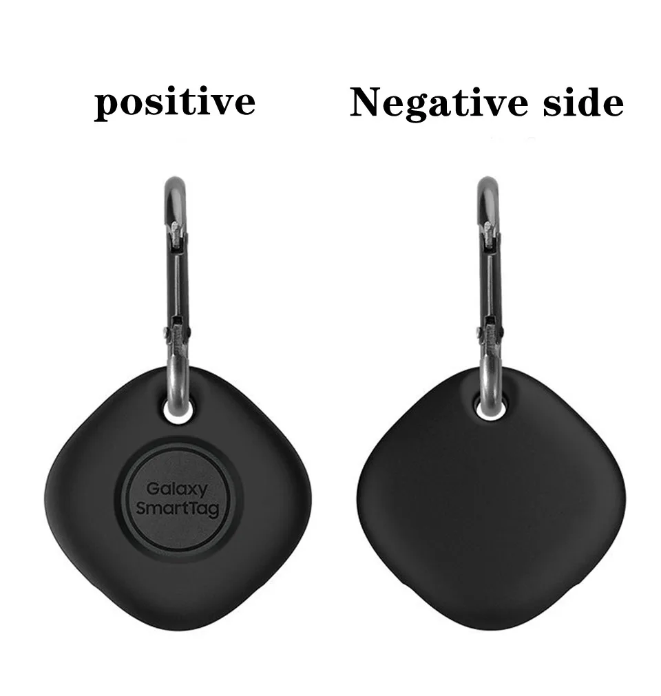 Custodia protettiva Anti-smarrimento in Silicone per Samsung Galaxy SmartTag custodia protettiva per Samsung Galaxy SmartTag custodie con portachiavi