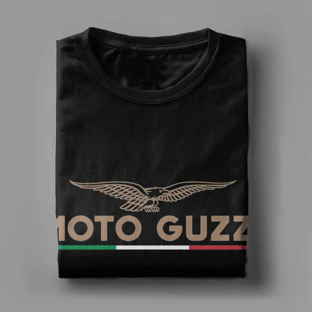 Men Women\'s T-Shirt Moto Guzzi Eagle Logo Adhesive Emblem 100% Cotton Tee Shirt Short Sleeve T Shirt O Neck Tops Plus Size