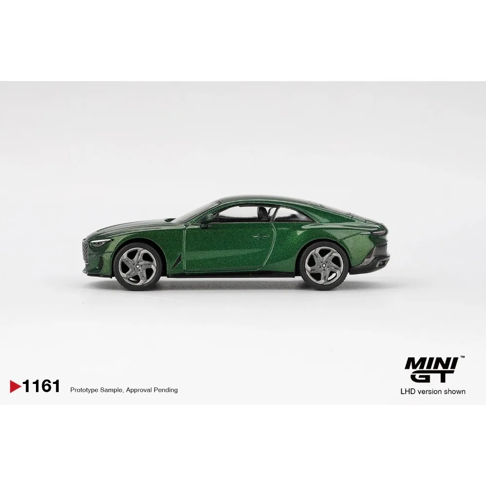 MINIGT 1/64 Bentley Batur Scarab Green Diecast Car Model, Limited Luxury GT Collectible with Blister Packaging